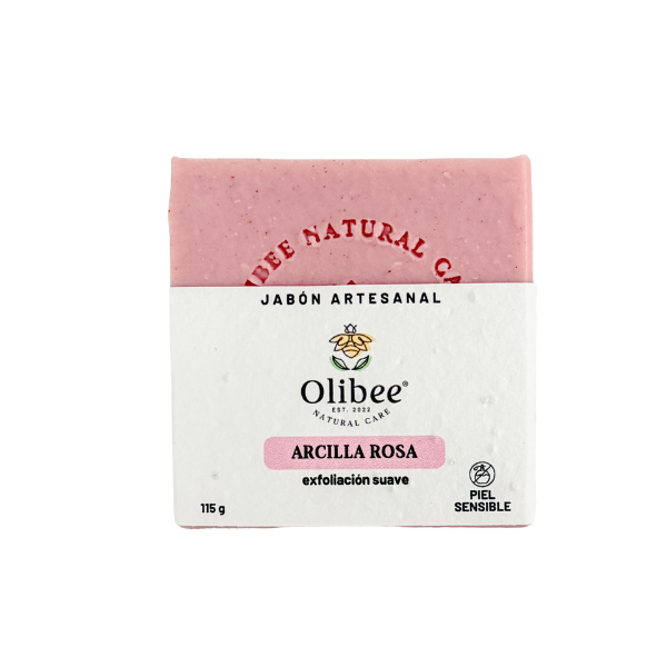 Jabón de Arcilla Rosa