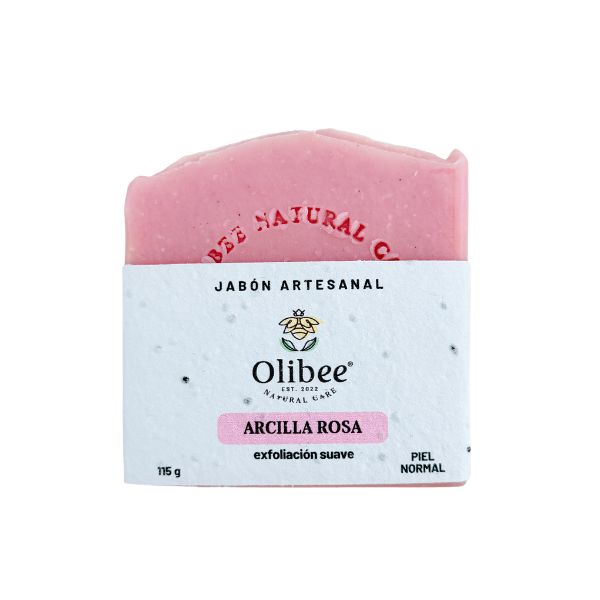 Jabón de Arcilla Rosa