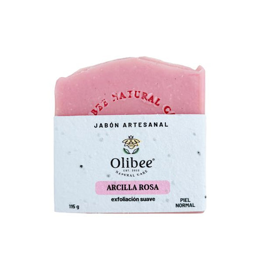 Jabón de Arcilla Rosa